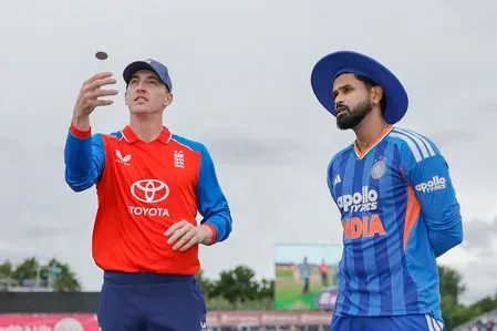 भारत बनाम इंग्लैंड पहला टी20: श्रेयस अय्यर ने टॉस जीत चुनी बल्लेबाजी, वैभव सूर्यवंशी फिर बाहर