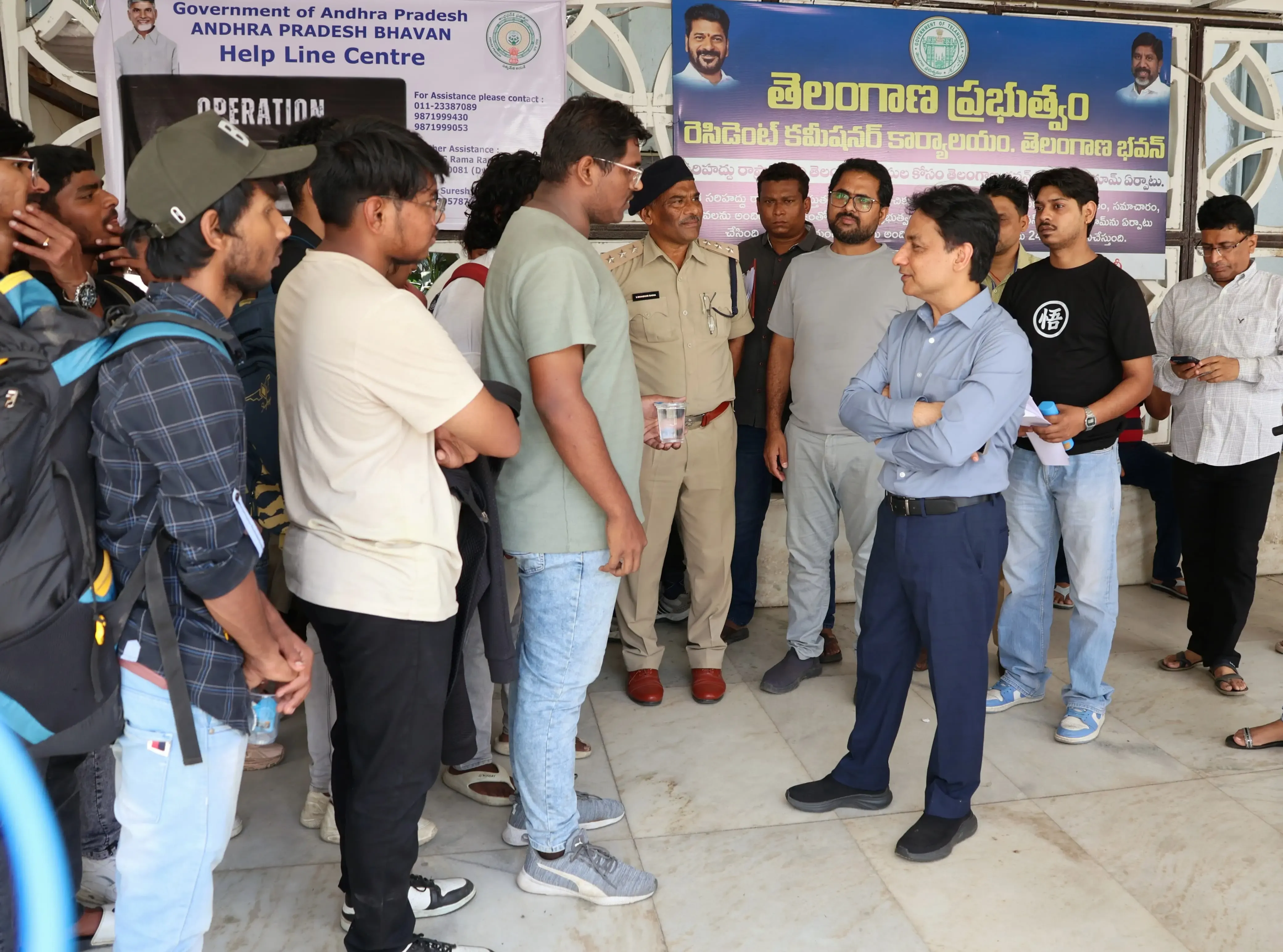 Why Are People Stranded in Border States Reaching Telangana Bhavan in Delhi?