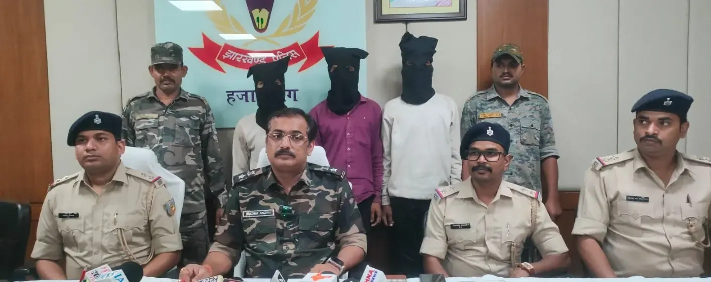 Was a petrol pump robbery prevented in Hazaribagh?