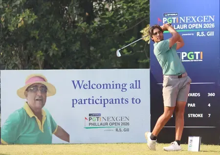 Sukhraj Gill and Rajesh Gautam Share Leadership in PGTI NexGen 2026 After Round 2