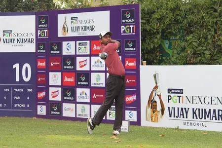 PGTI NexGen: Abhishek Kumar leads Vijay Kumar Memorial with 5-under 65