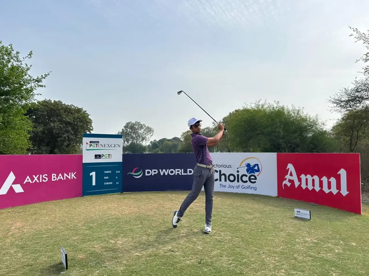 Aryav Shah Dominates Round One at PGTI NexGen 2026 in Gurugram