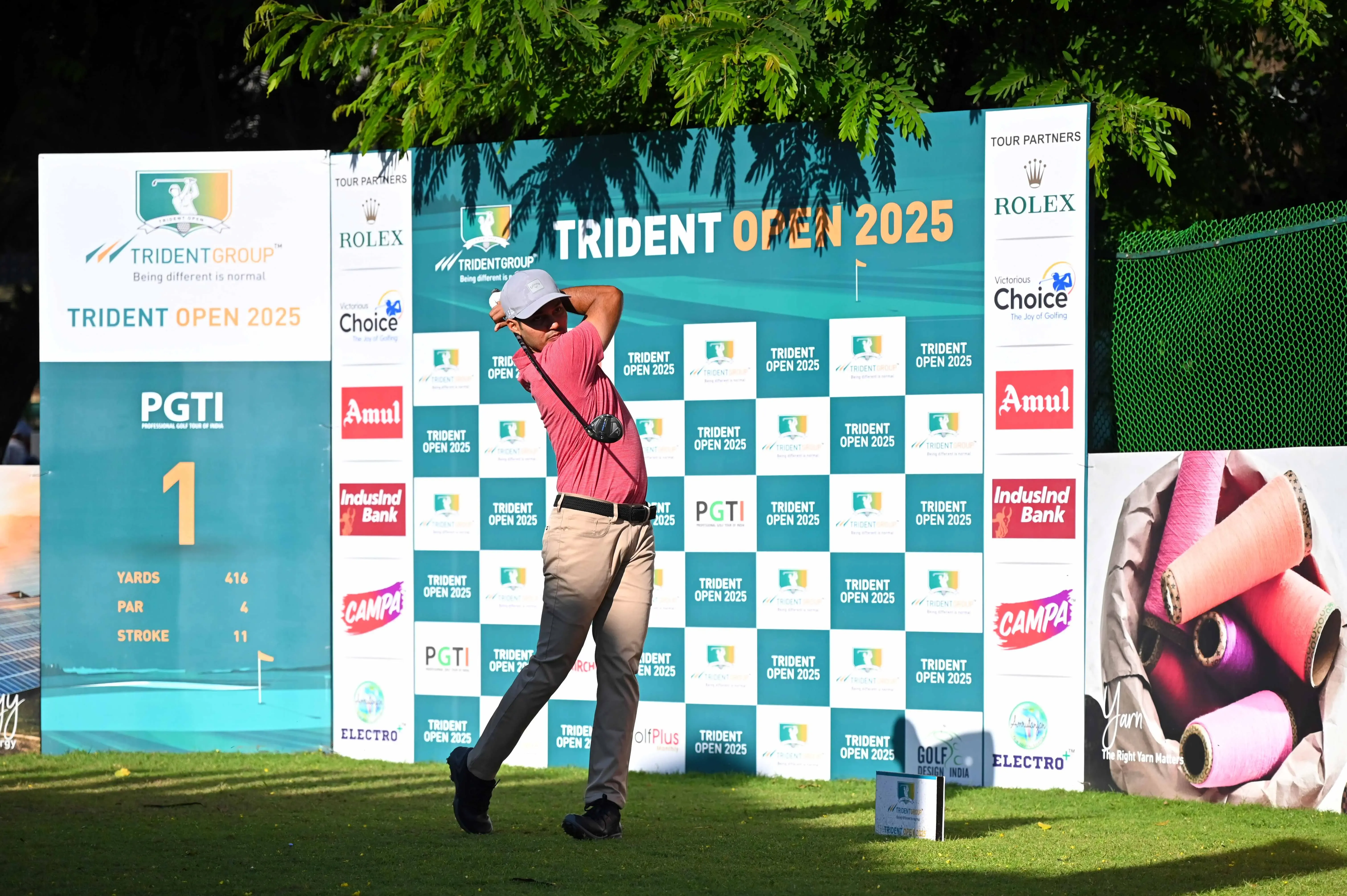 Can Manu Gandas Maintain His Lead at the Trident Open 2025?