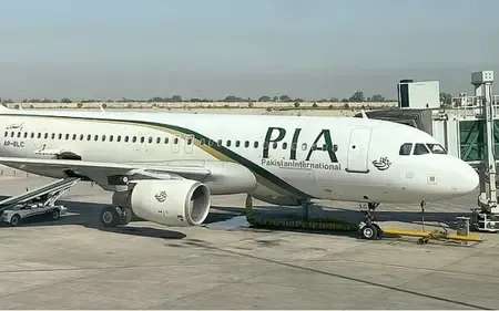 PIA Flight Lands in Lahore Missing a Wheel