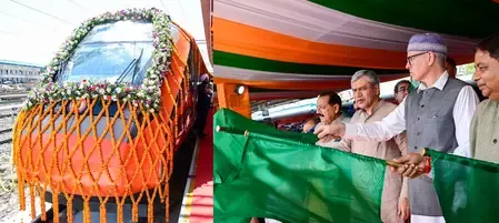 Jammu-Srinagar Vande Bharat train launched: Pilgrims, students cheer direct rail link