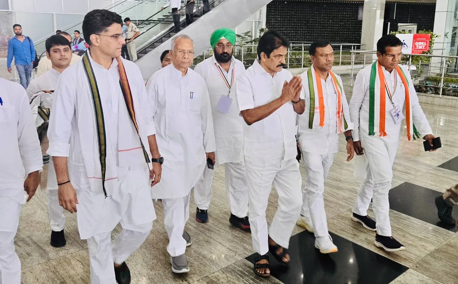 Pilot Welcomes Venugopal to Raipur to Energise Chhattisgarh Congress