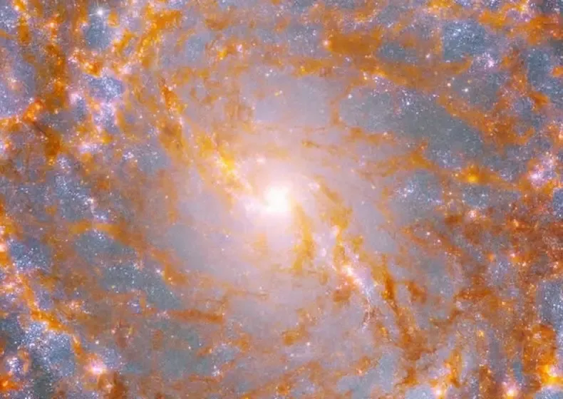 पिनव्हील गैलेक्सी: नासा ने 25 मिलियन प्रकाश वर्ष दूर सर्पिल आकाशगंगा की दुर्लभ तस्वीर जारी की