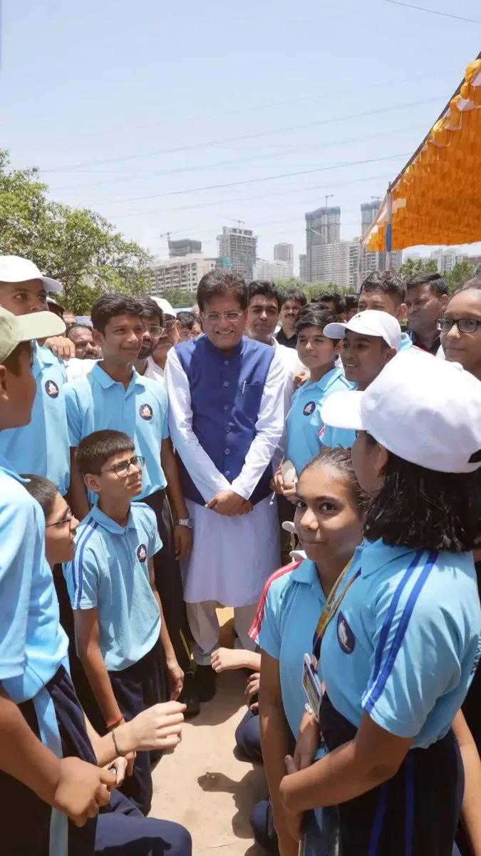 Piyush Goyal backs Ek Ped Maa Ke Naam drive in North Mumbai