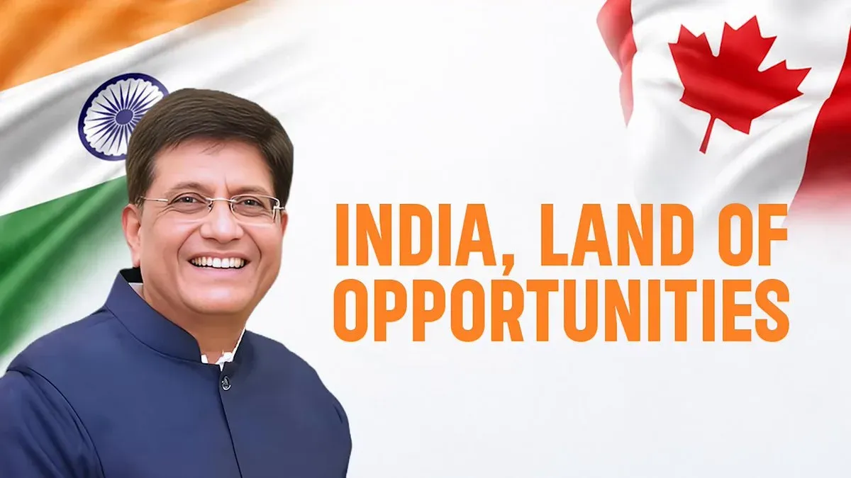 Piyush Goyal Carries Greetings of 1.45 Bn Indians to Canada