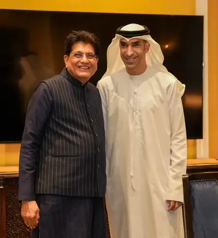 Piyush Goyal pitches India-UAE CEPA to ADIA chief, eyes $100 bn investment
