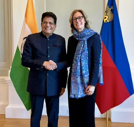 How are Piyush Goyal and Liechtenstein's Minister Collaborating to Enhance Economic Relations?