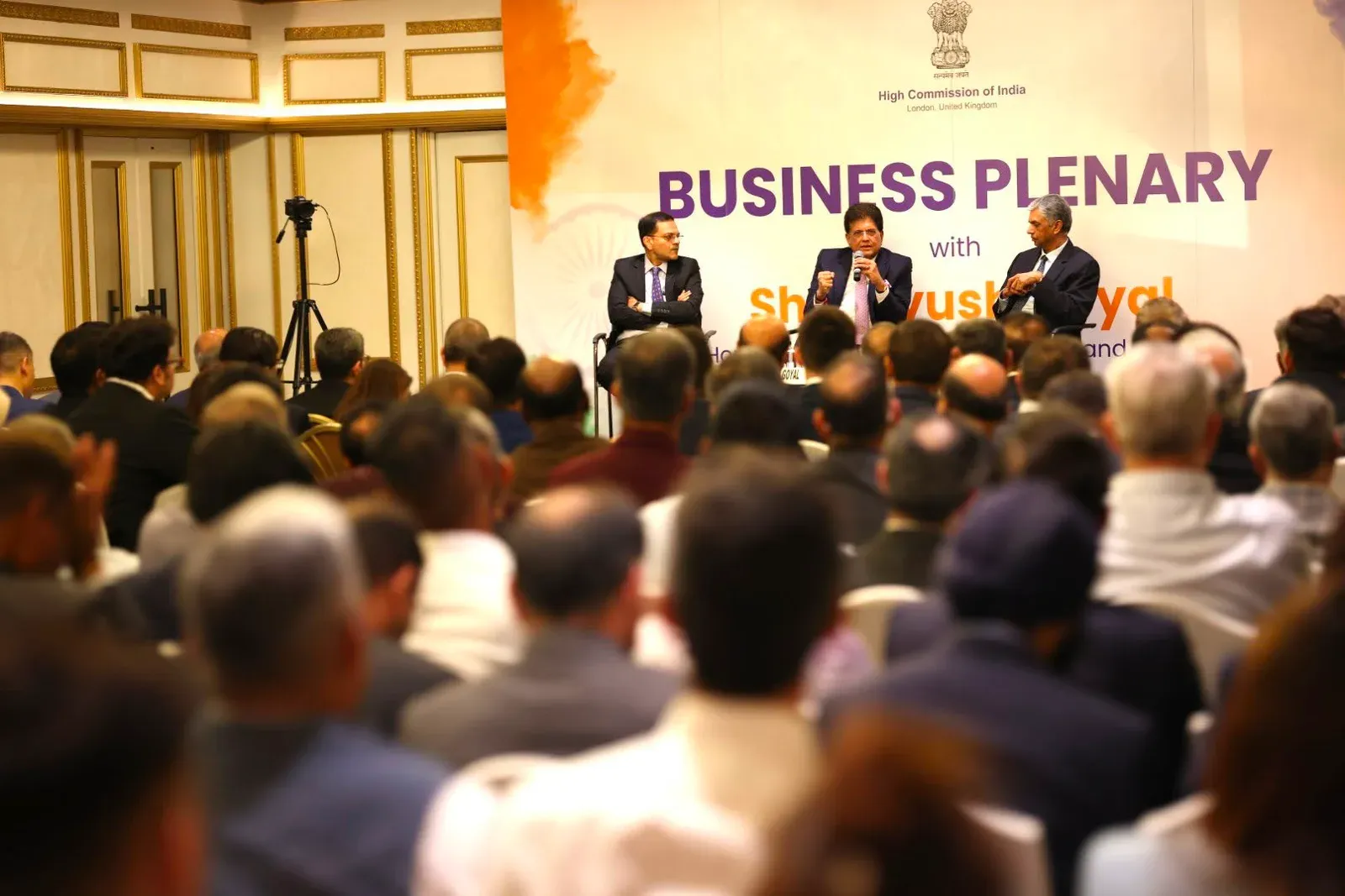 Piyush Goyal in London with 160-Firm India Delegation for CETA Push