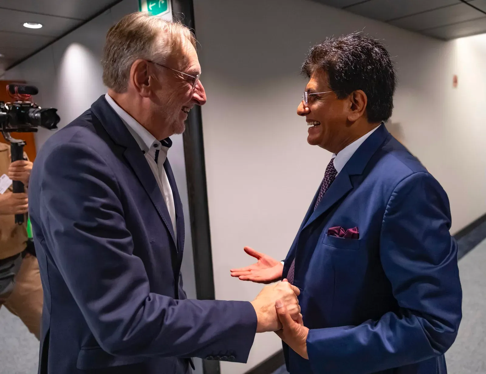 Piyush Goyal Meets EU Parliament Trade Chief on India-EU FTA
