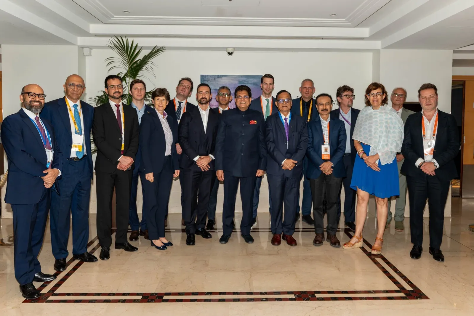 Piyush Goyal Meets Global CEOs in Nice on India-Europe Ties