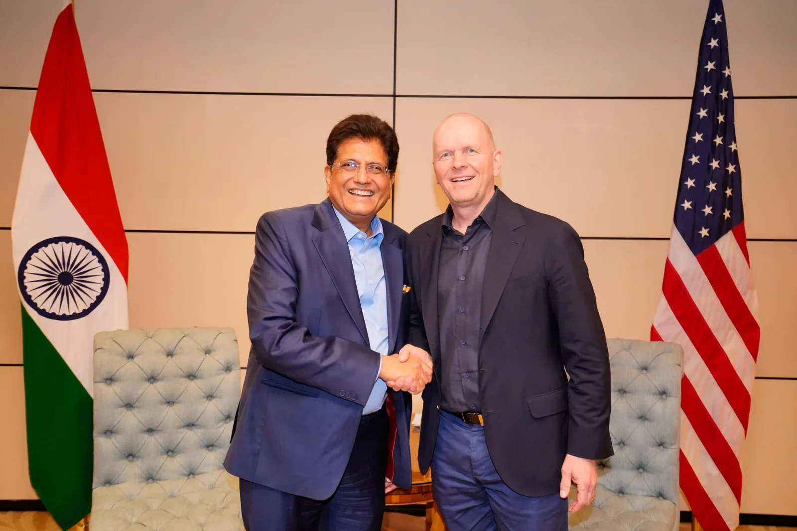 Piyush Goyal meets Mastercard CEO on digital payments