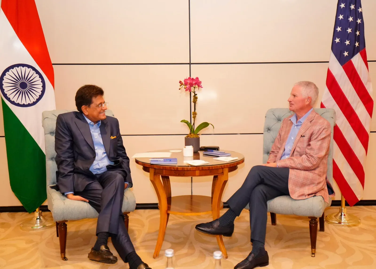 Piyush Goyal meets Warburg Pincus chief on India investment
