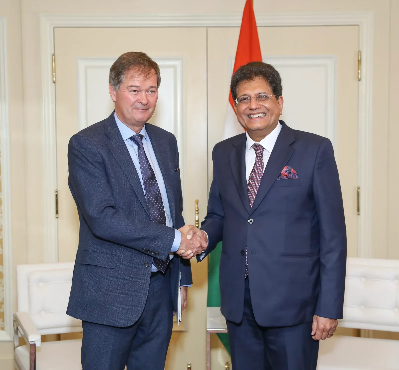 Piyush Goyal pitches India to Ontario Teachers' Pension Plan CEO