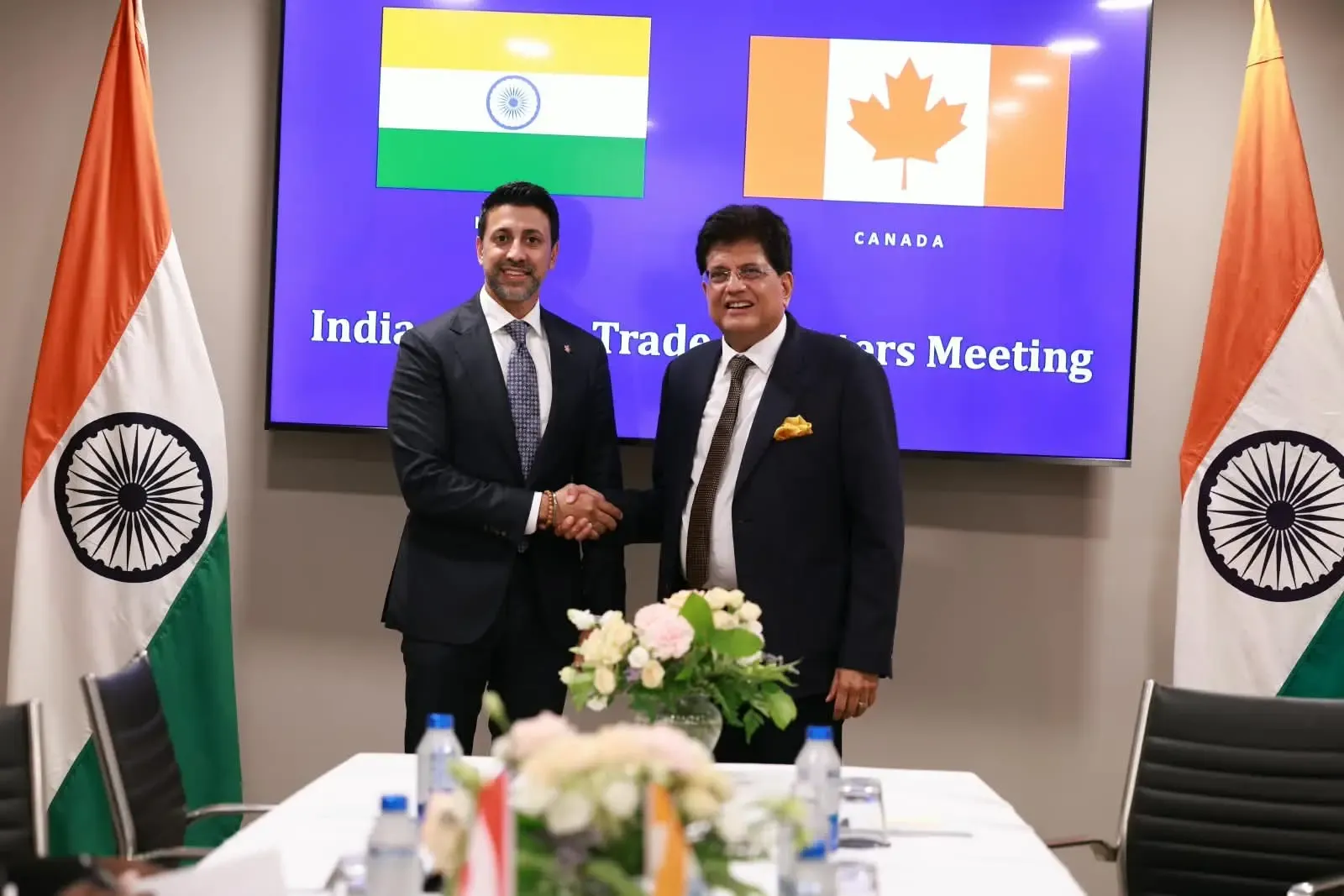 Piyush Goyal holds G20 bilaterals on India-Canada CEPA, GCC FTA, Korea upgrade
