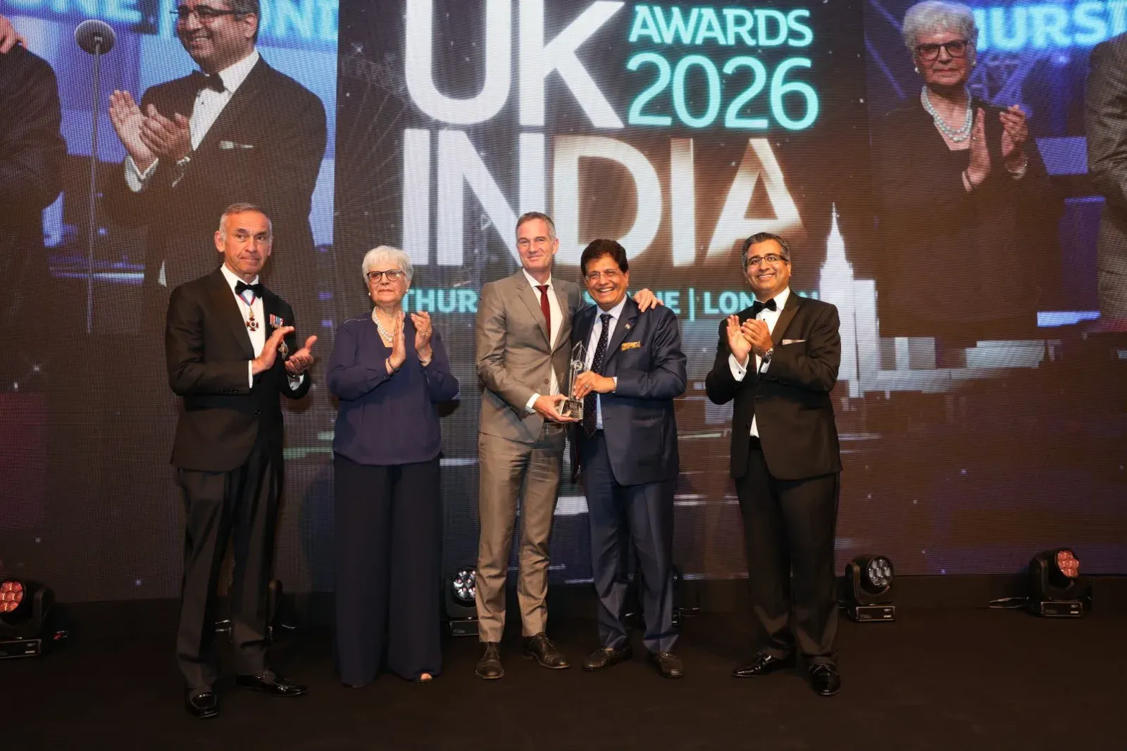 Piyush Goyal Receives UK-India Leadership Award, Touts CETA Milestone