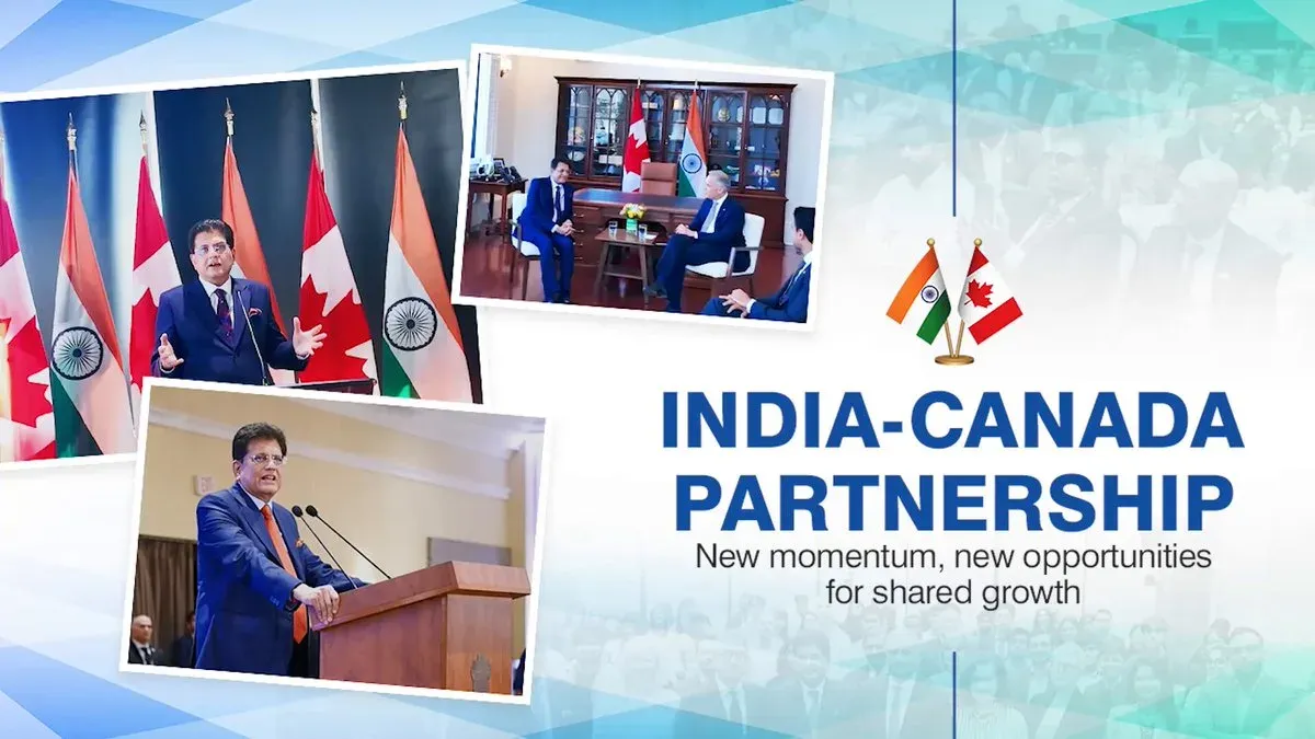Piyush Goyal Visits Canada, Cites Renewed Bilateral Momentum