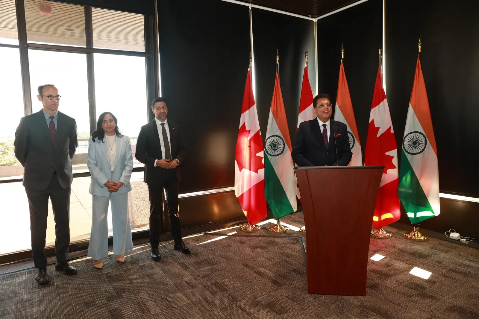 Piyush Goyal Wraps Ottawa Visit, Meets Canada Trade Minister