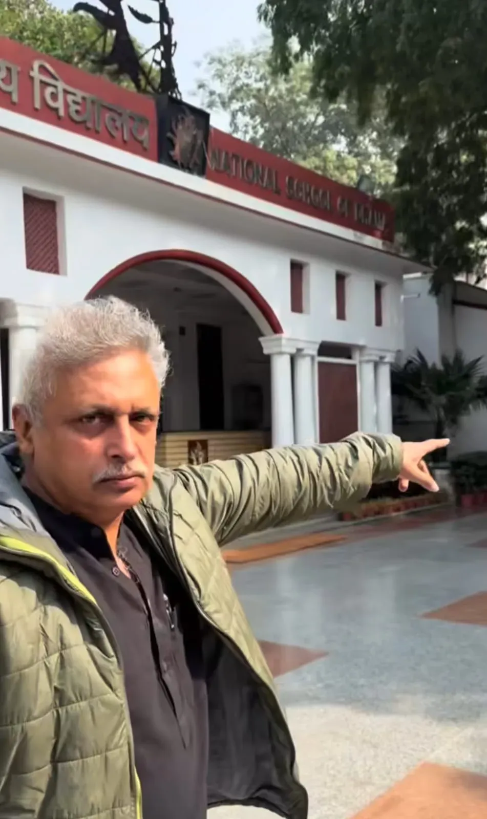 Piyush Mishra revisits NSD campus, shares nostalgic video with poem