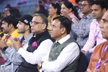PKL 12: Sports Minister Dr. Mandaviya attends Eliminator 3 match, appreciates impact of the league
