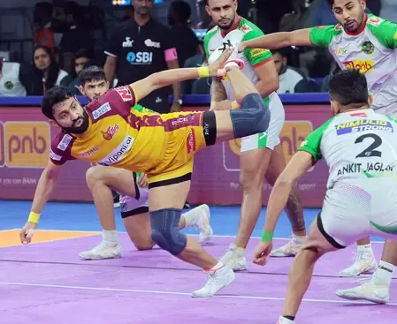 PKL 12: Vijay Malik stars as Telugu Titans’ all-round effort seals big win over Patna Pirates