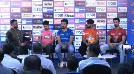 पीकेएल 2025 : दिल्ली लेग से पहले कप्तानों ने ठोकी ताल, फैंस से रोमांचक मुकाबलों का वादा