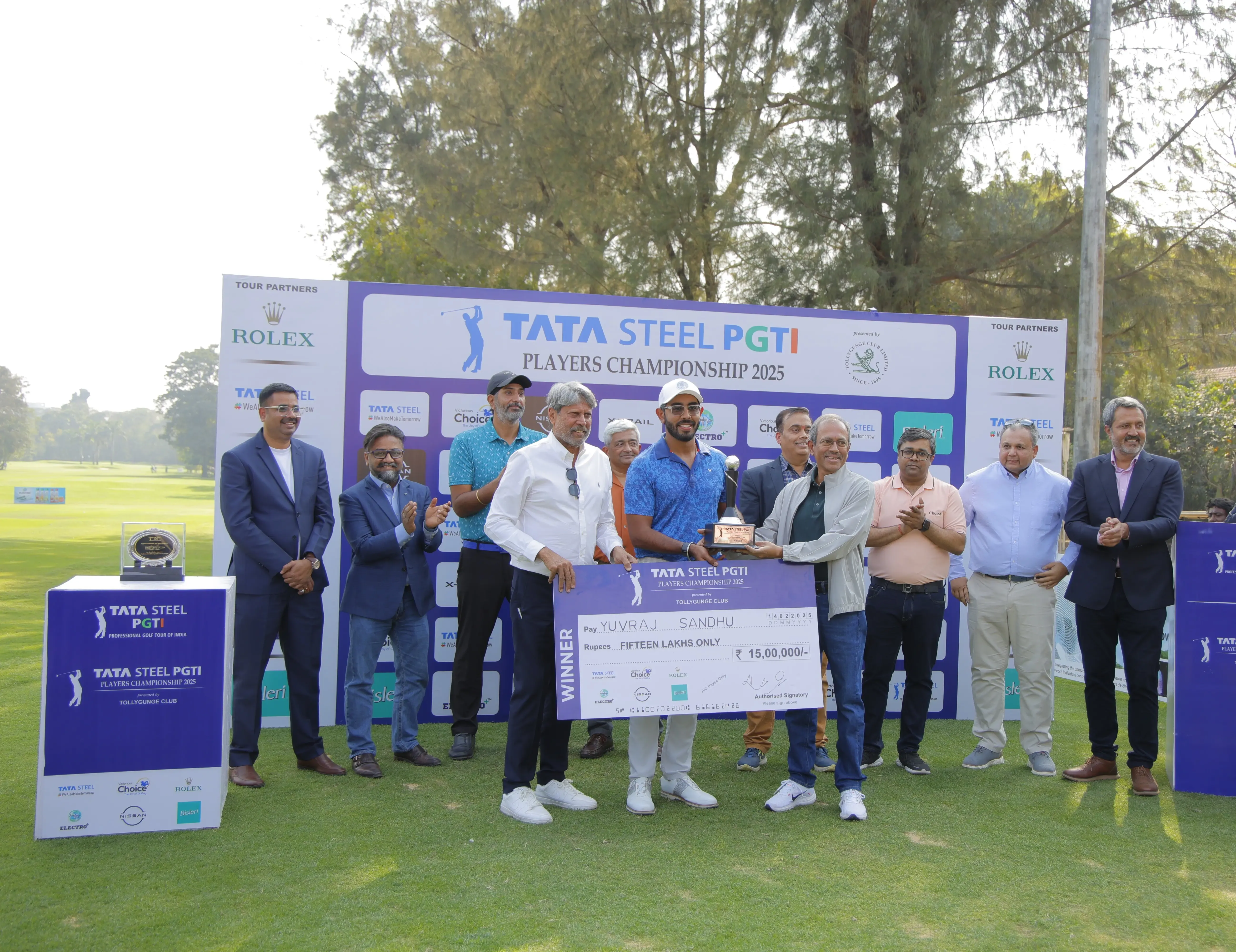Players Championship: Yuvraj Sandhu Claims Victory at Season Opener by Two Strokes
