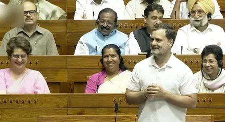 Rahul Gandhi's Humorous Remark on PM Modi Amid Women's Reservation Discussion
