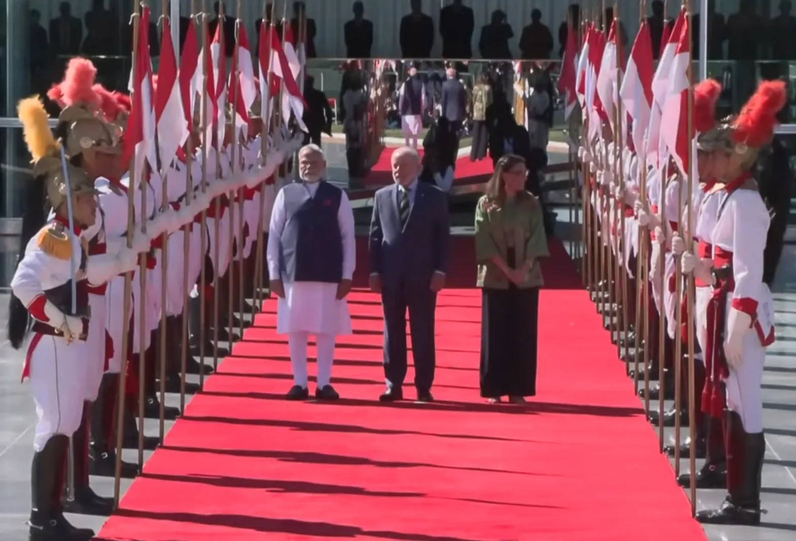 Did PM Modi Receive a Grand Welcome in Brazil?