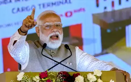 PM Modi Blames SP and Congress for Delays in Noida Airport Project, Hails BJP for Its Success