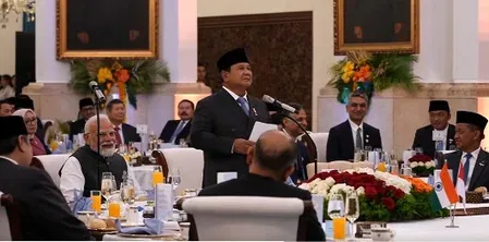 Modi receives Indonesia's highest honour; Prabowo vows to copy India's growth model