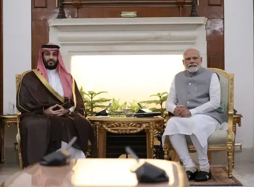 PM Modi and Saudi Crown Prince Address West Asia Crisis