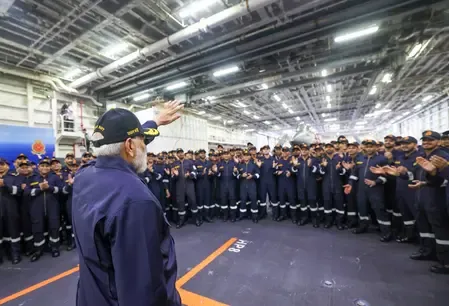 PM Modi applauds Naval creativity in penning song ‘Kasam Sindoor Ki’