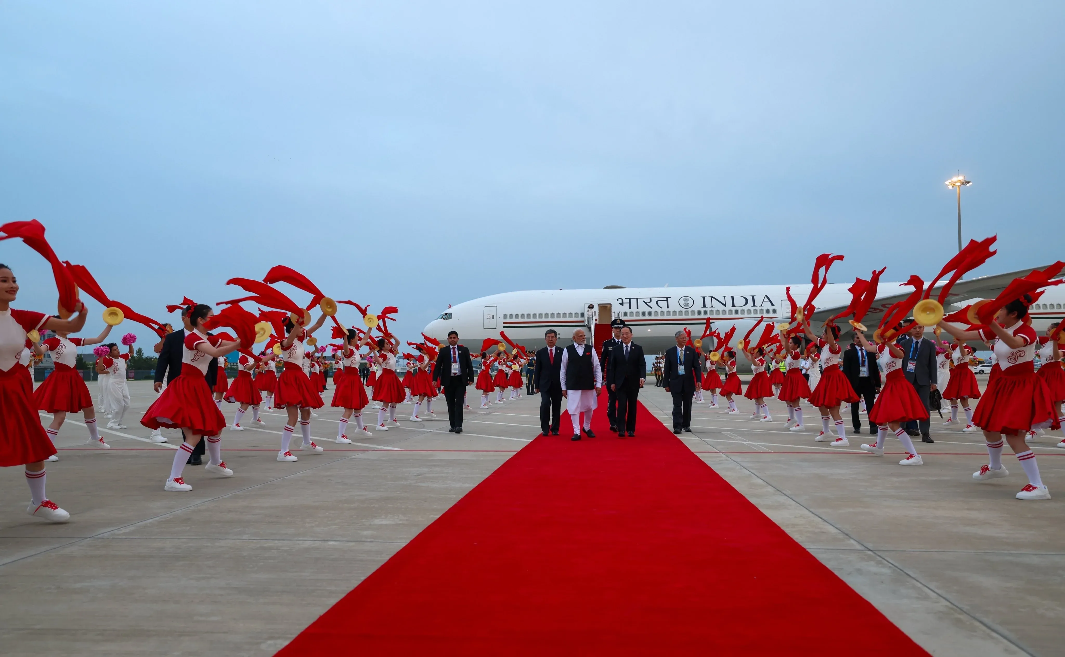 Did PM Modi Just Arrive in China's Tianjin for the SCO Summit?