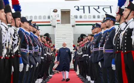 PM Modi in Rome to deepen India-Italy Strategic Partnership, IMEC in focus