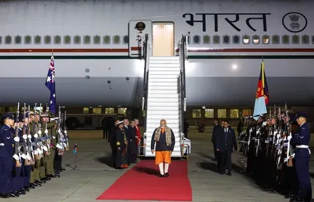 PM Modi lands in Melbourne for India-Australia Summit, 3rd visit in 10 years