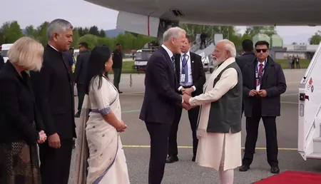 PM Modi lands in Oslo for first India-Norway PM visit in 43 years