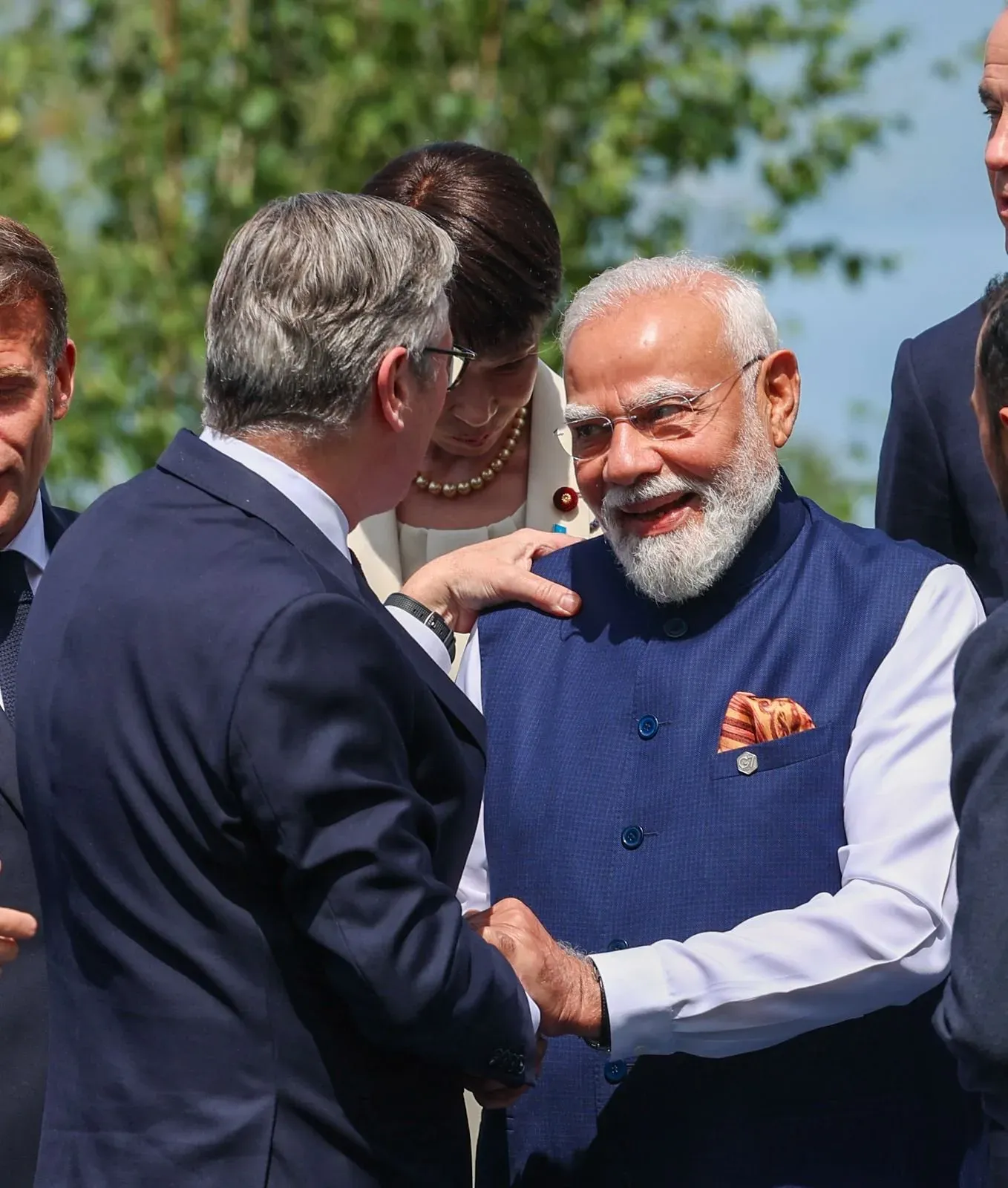 PM Modi attends G7 Summit in Evian, meets world leaders