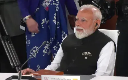 PM Modi at G7 Evian: Working session and talks with world leaders