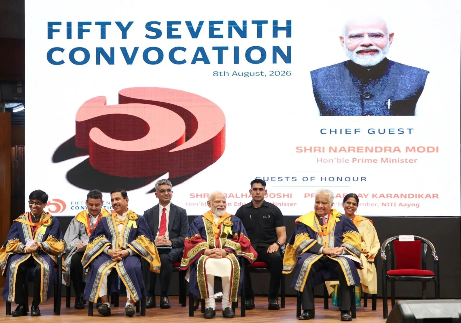 PM Modi attends IIT Delhi Convocation, urges graduates to build Viksit Bharat
