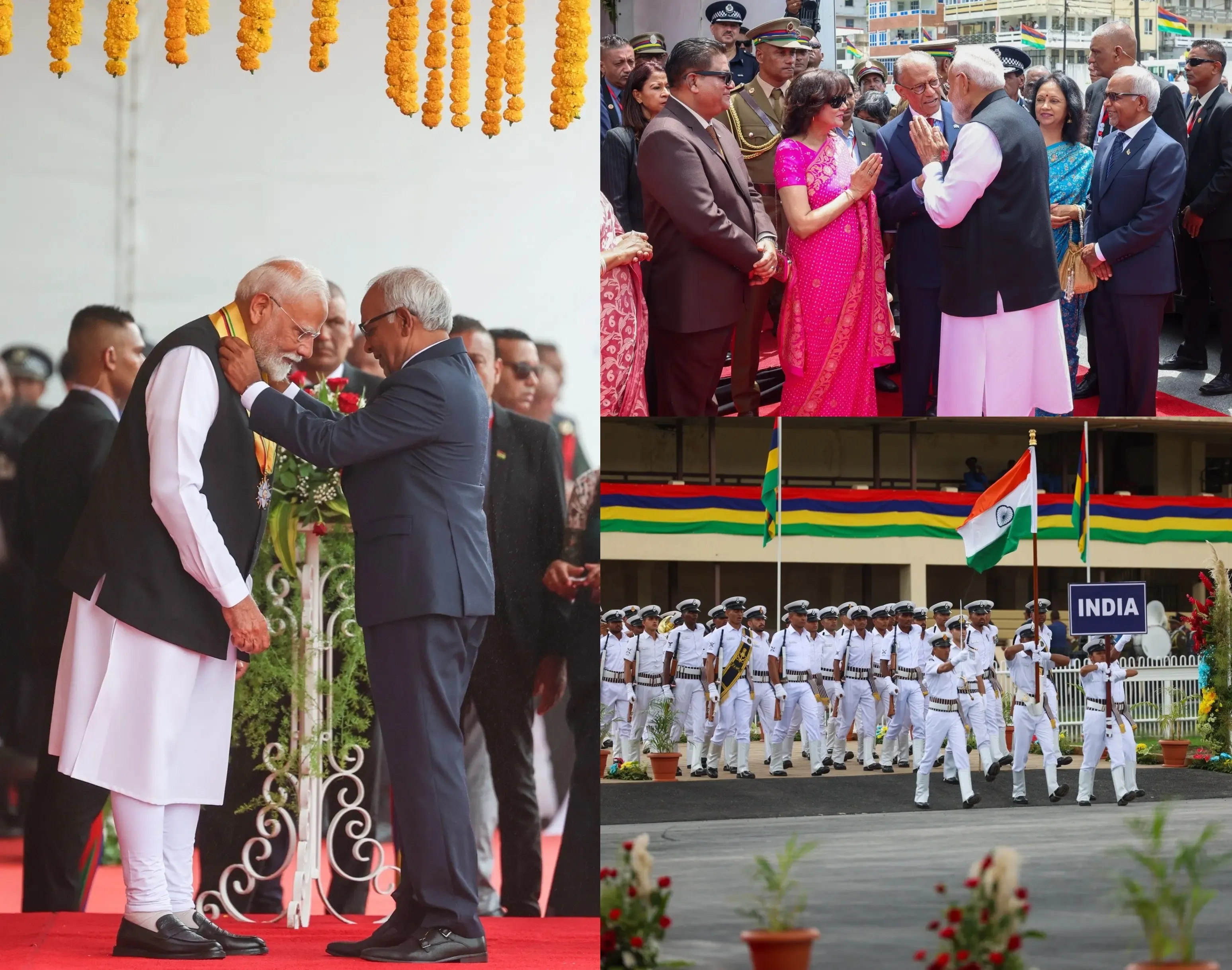 PM Modi Graces National Day Celebrations in Mauritius, Celebrates Strong Bonds Between Nations