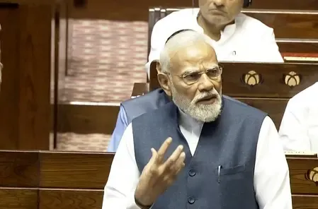 PM Modi Honors Departing Rajya Sabha Members, Recognizes Their Legacy