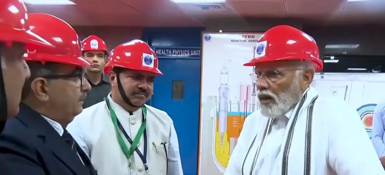 Historic Milestone: Kalpakkam Fast Breeder Reactor Achieves Criticality, Modi Hails Breakthrough