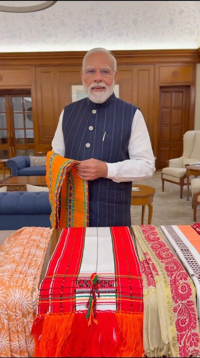 PM Modi Calls on Indians to Celebrate Handloom Day
