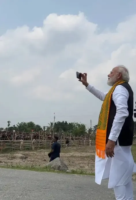 PM Modi Energizes Siliguri Crowd, Declares BJP Dominates People's Hearts