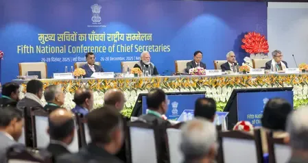 PM Modi chairs meet of chief secretaries; discussion on governance reforms held 