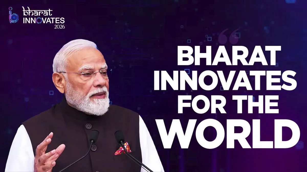 PM Modi Champions India's Innovation Vision at BharatInnov2026